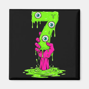 67 Halloween Kostuum Grappig Nummer 7 Zeven Meme V Magneet