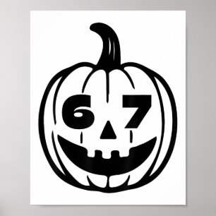 67 Halloween-kostuum voor studenten leraren Brainr Poster