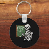 67 Halloween Math Funny Six Seven Meme Brainrot Sk Sleutelhanger (Voorkant)