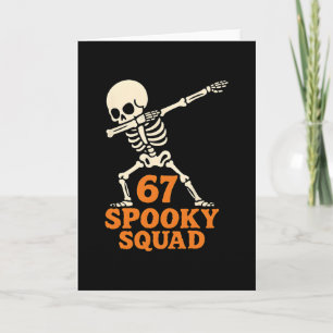67 Halloween Meme 6 7 Nummers Zes Zeven Grappige K Kaart
