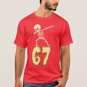 67 Halloween Meme 6 7 Nummers Zes Zeven Grappige K T-shirt
