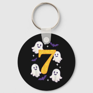 67 Halloween-meme Grappige zes zeven Halloween-kos Sleutelhanger