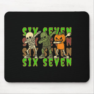 67 Halloween Meme Zes Zeven Dabbing Skelet Zombie Muismat
