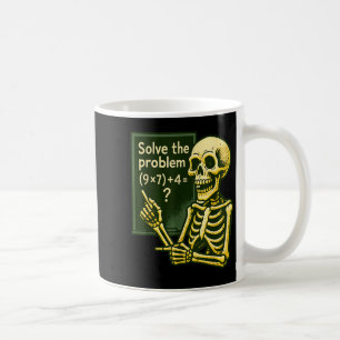 67 Halloween Wiskunde Grappig Zes Zeven Meme Brain Koffiemok