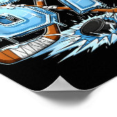 67 Hockey Drip Number Funny Meme Style Boys Graphi Poster (Hoek)