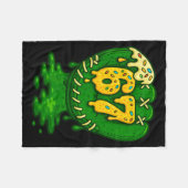 67 Ice Cream Drip Funny Six Seven Baseball  Fleece Deken (Voorkant (Horizontaal))