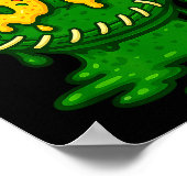 67 Ice Cream Drip Funny Six Seven Baseball Poster (Hoek)