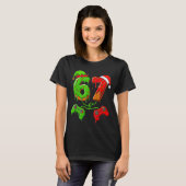 67 Ice Cream Drip Meme Gamer Six Seven Christmas B T-shirt (Voorkant volledig)