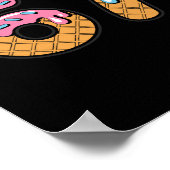 67 Ice Cream Drip Meme Six Seven Gen Alpha Slang 2 Poster (Hoek)