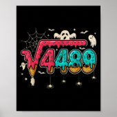 67 Ice Cream Drip Meme Square Root 4489 Slang Math Poster (Voorkant)