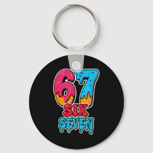 67 Ijs Drip Grappige Zes Zeven Gen Alpha Meme S Sleutelhanger