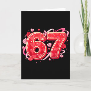 67 Ijs Drip Meme Grappig Zes Zeven Valentijn D Kaart