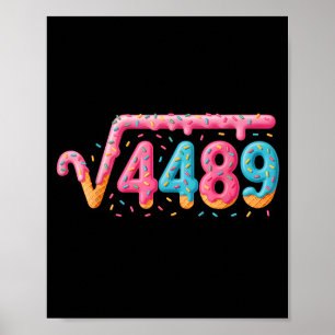 67 Ijs Drip Meme Vierkantswortel 4489 Sla Jargon W Poster