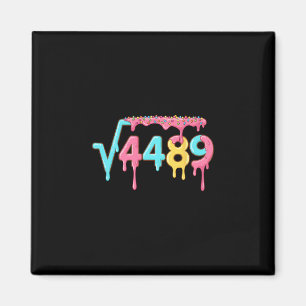 67 Ijs Drip Meme Vierkantswortel 4489 Slang Wiskun Magneet