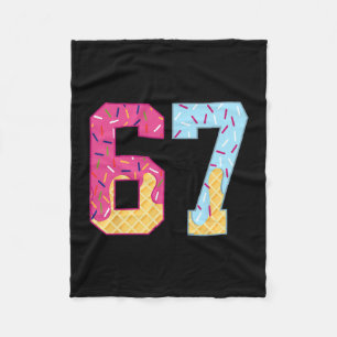 67 Ijs Drip Meme Zes Zeven Gen Alpha Slaang 1 Fleece Deken