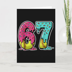 67 Ijs Drip Softbal Gen Alpha Slang Zes Zeven Meme Kaart