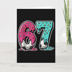 67 Ijs Drip Voetbal Gen Alpha Slang Zes Zeven Kaart