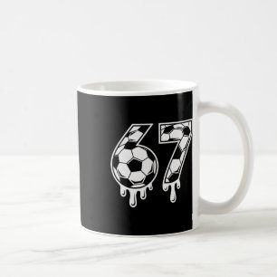 67 Ijs Drip Voetbal Gen Alpha Zes Zeven Meme Koffiemok