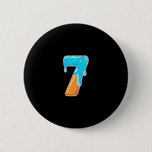 67 IJscrēm Drip Meme Grappig 6 7 Kostuum Koppel Ronde Button 5,7 Cm
