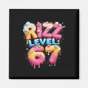67 Ijsdruppel Cool Meme Zes Zeven Gen Alpha Sl Magneet