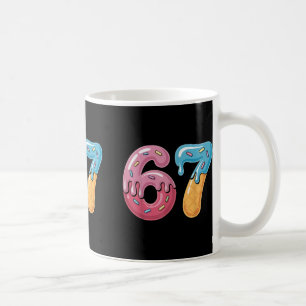 67 IJsdruppel Meme Grappig Zes Zeven Gen Alpha S Koffiemok