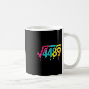 67 IJsdruppel Meme Vierkantswortel 4489 Slaang Taa Koffiemok