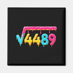 67 IJsdruppel Meme Vierkantswortel 4489 Wiskunde L Magneet