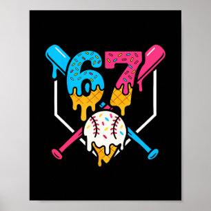67 Ijsdruppel Verkoop Meme Zes Zeven Gen Alpha Sl Poster