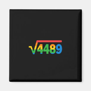 67 Ijsje Drip Meme Vierkantswortel 4489 Magneet