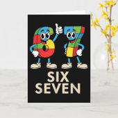 67 Italian Brainrot Funny Italian Brainrot Kids 67 Kaart (Gele Bloem)