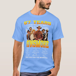 67 jaar Gunsmoke T-shirt
