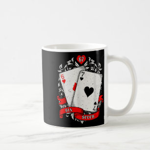 67 Ker Meme Kaart Kunst Geluks Hand Retro Esthetie Koffiemok