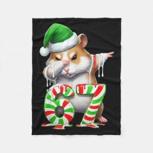 67 Kerst Grappig 67 Brainrot Jeugd Kinderen Hamste Fleece Deken