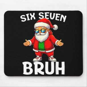 67 Kerst Grappig Zes Zeven Meme Brainrot Kerstman Muismat