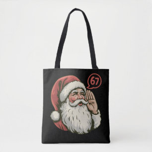 67 Kerst Grappig Zes Zeven Meme Kerstman Draagtas