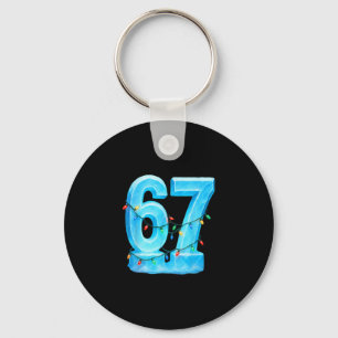 67 Kerst Meme Ijs Vakantie Pyjama 6 7 Sleutelhanger