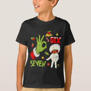67 Kerst Trending Meme Zeggen 6 7 Meme Kostuum T-shirt