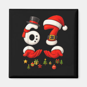 67 Kerstmeme Grappig 6 7 Handen Gen Alpha Jargon Magneet