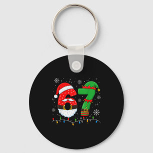 67 Kerstmis 6 7 Meme Pyjama's Vakantie Gen Alpha S Sleutelhanger