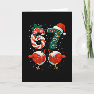 67 Kerstmis 6 7 Meme Ski Kerstmis Winter Pyjama Kaart