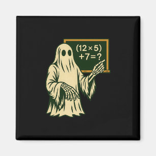 67 Leraar Halloween Geest Zes Zeven Meme Brainrot Magneet