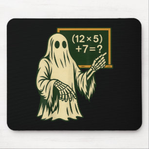 67 Leraar Halloween Geest Zes Zeven Meme Brainrot Muismat