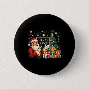 67 Leraar Sinterklaas Kerstmis Zes Zeven Meme Brai Ronde Button 5,7 Cm