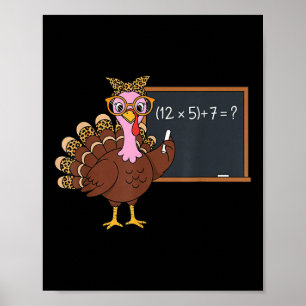 67 Leraar Thanksgiving Kalkoen Zes Zeven Meme Hers Poster