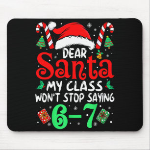 67 Lieve Sint 6 7 Grappig Kerstmis Zes Zeven Leerk Muismat