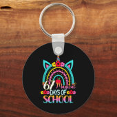 67 Magical Days Of School Meme Funny Student Teach Sleutelhanger (Voorkant)