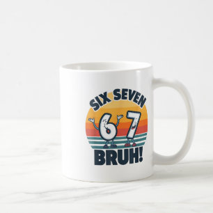 67 Meme 6 En 7 Nummers Shirt Zes Zeven Bruh Grappi Koffiemok