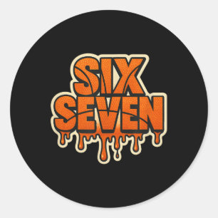 67 Meme Basketbalspeler Basketbal Ijs Drip Fu Ronde Sticker
