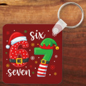 67 Meme Christmas Sleutelhanger (Achterkant)