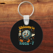 67 Meme Countdown Happy New Year Funny Drip Number Sleutelhanger (Voorkant)